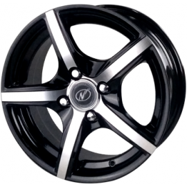 Neo 16 inch Alloy wheels for Cars 114 PCD 5 Holes FROZEN Design Model BM Colour Finish