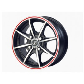 Neo 13 inch Alloy wheels for Cars 100 PCD 4 Holes Sleek Design Model BMRL Colour Finish