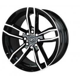 Neo 16 inch Alloy wheels for Cars 160 PCD 5 Holes Slitter Design Model BM Colour Finish
