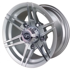 Neo 16 inch Alloy wheels for Cars 160 PCD 5 Holes SLITTER Design Model SM Colour Finish