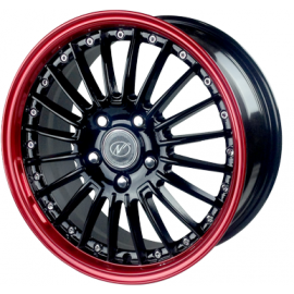 Neo 16 inch Alloy wheels for Cars 110 PCD 5 Holes Trigger Design Model BFRL+R Colour Finish