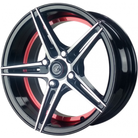 Neo 15 inch Alloy wheels for Cars 100 PCD 4 Holes Atlas Design Model BMUCR Colour Finish