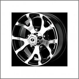 Neo 16 inch Alloy wheels for Cars 160 PCD 5 Holes Claw Design Model BM Colour Finish