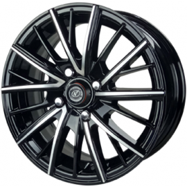 Neo 14 inch Alloy wheels for Cars 100 PCD 4 Holes Newton Design Model BMUC Colour Finish