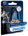 Philips Motorcycle Headlights: HS1 BlueVision 12 V, 35/35 W Pack of: 1